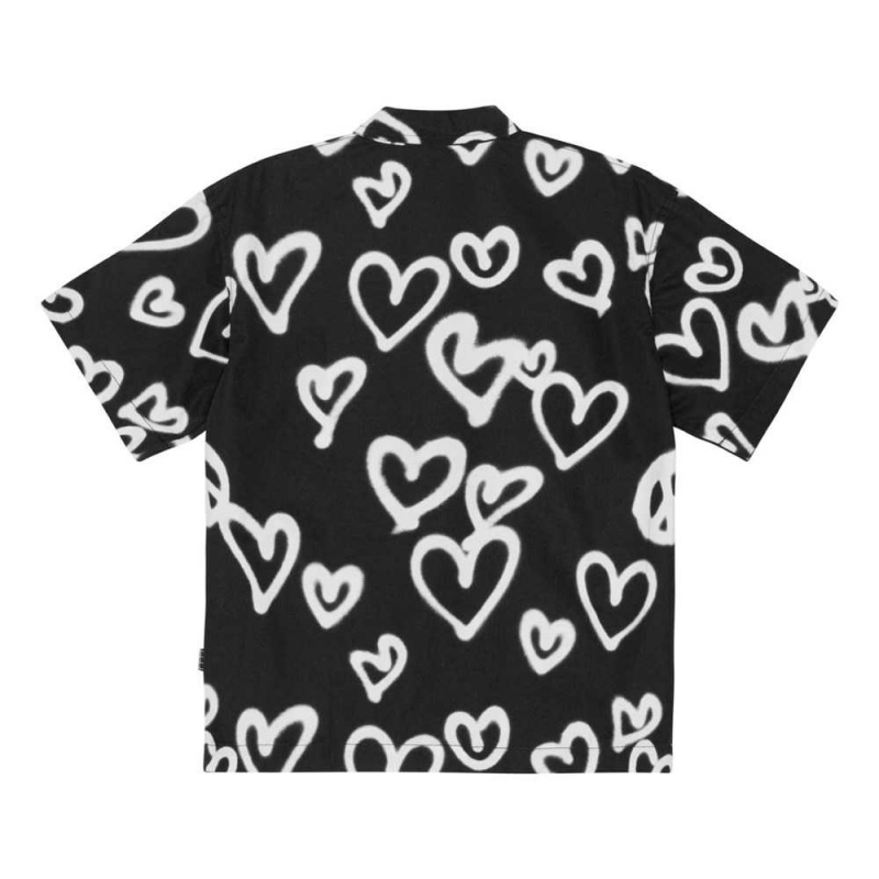 Molo Richie Boys' Shirts Sprayed Hearts | ZA0000682