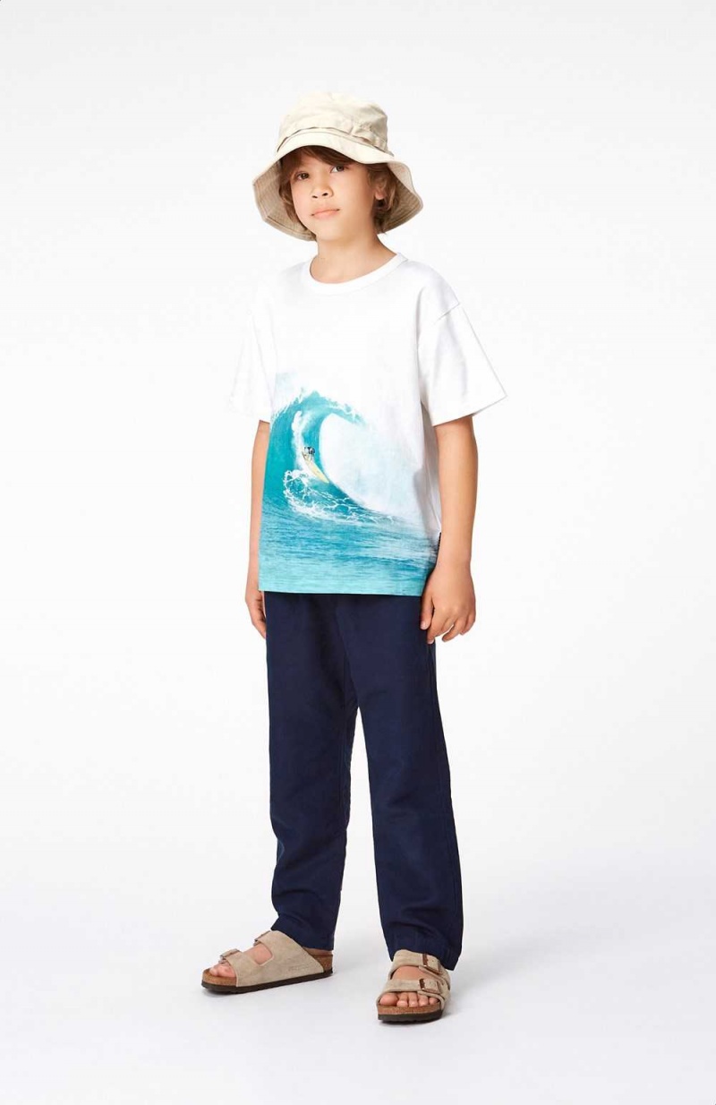 Molo Riley Boys' T Shirts Tops Big Wave | ZA0000812