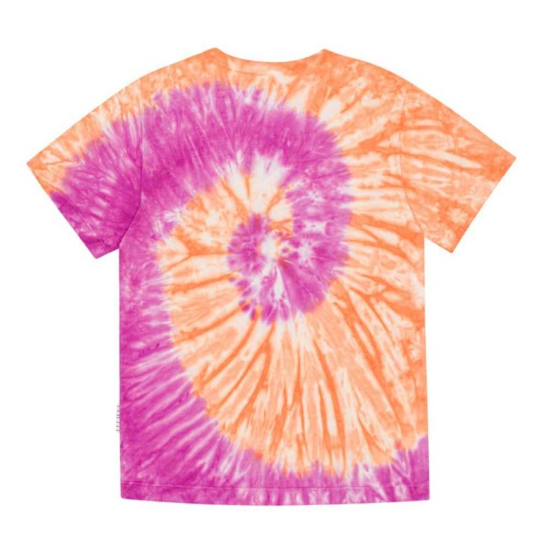 Molo Riley Boys' T Shirts Tops Ember Purple Dye | ZA0000783