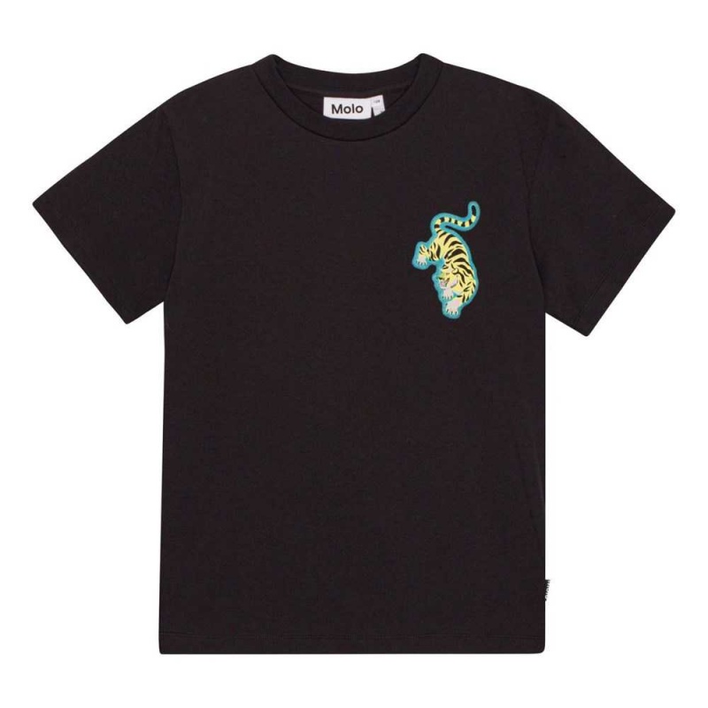 Molo Riley Boys' T Shirts Tops Pinball Dark | ZA0000791