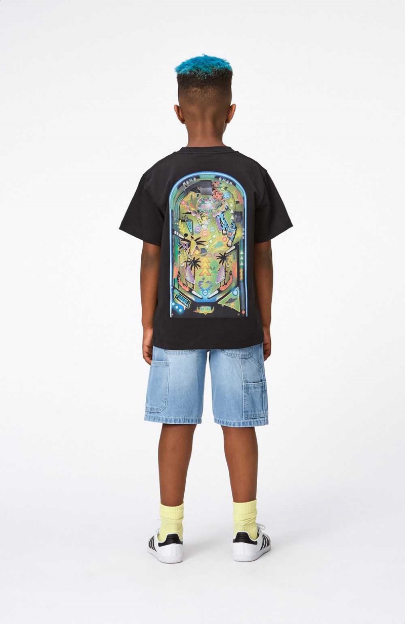 Molo Riley Boys' T Shirts Tops Pinball Dark | ZA0000791