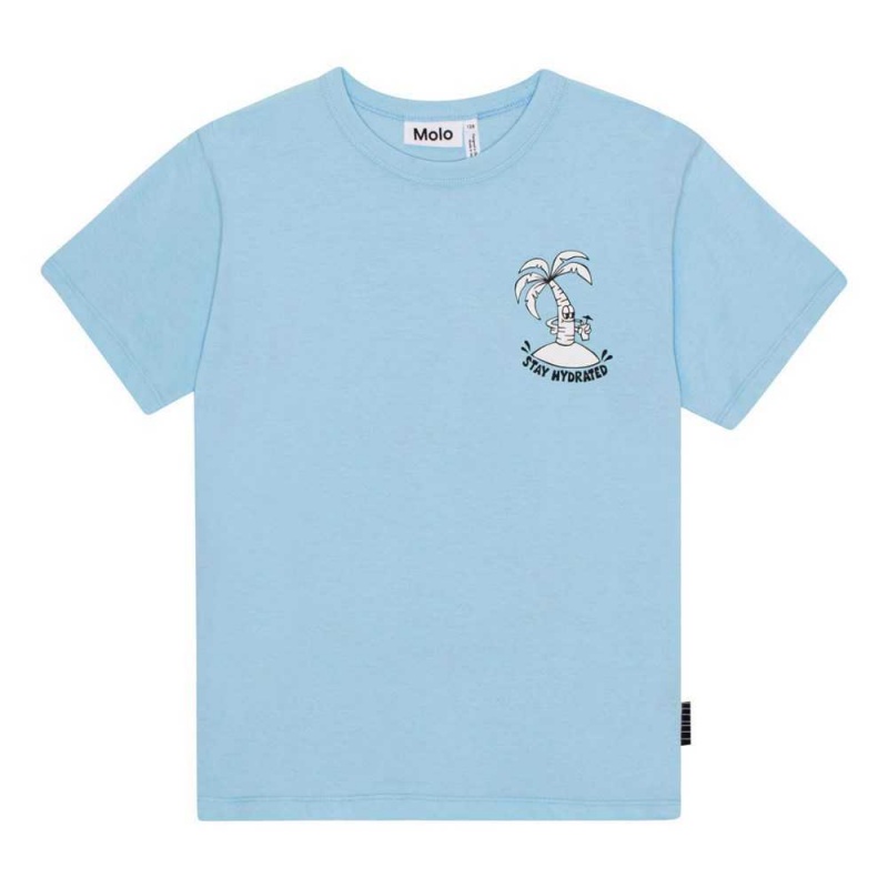 Molo Riley Boys' T Shirts Tops Stay Hydrated | ZA0000777