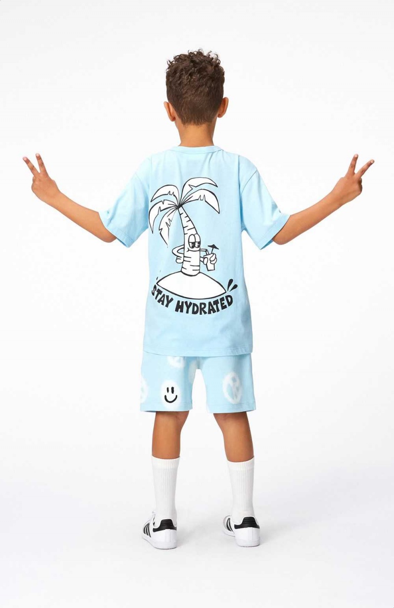 Molo Riley Boys' T Shirts Tops Stay Hydrated | ZA0000777