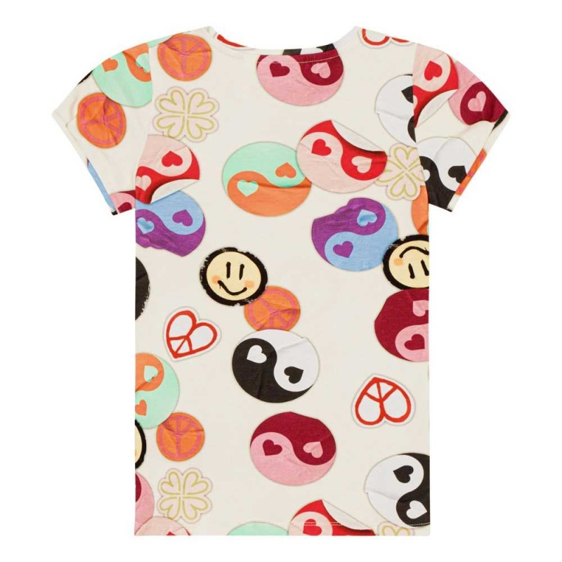 Molo Rimona Girls' T Shirts Tops Yin Yang | ZA0000560