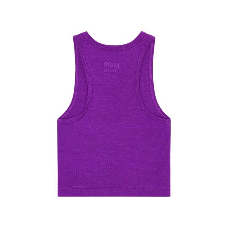 Molo Rippi Girls' T Shirts Tops Purple Dusk | ZA0000520