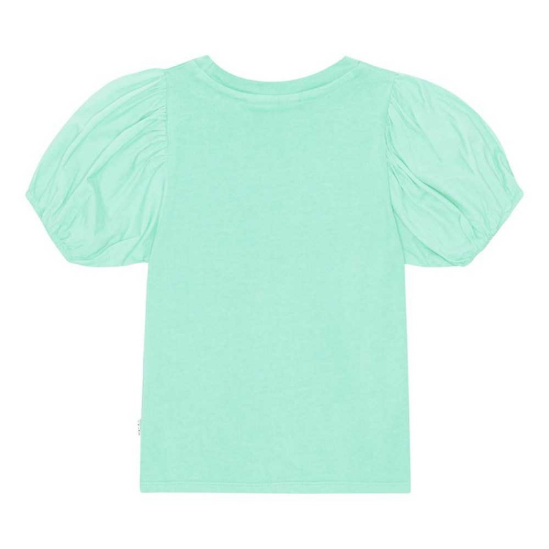 Molo Ritta Girls' T Shirts Tops Cool Mint | ZA0000587