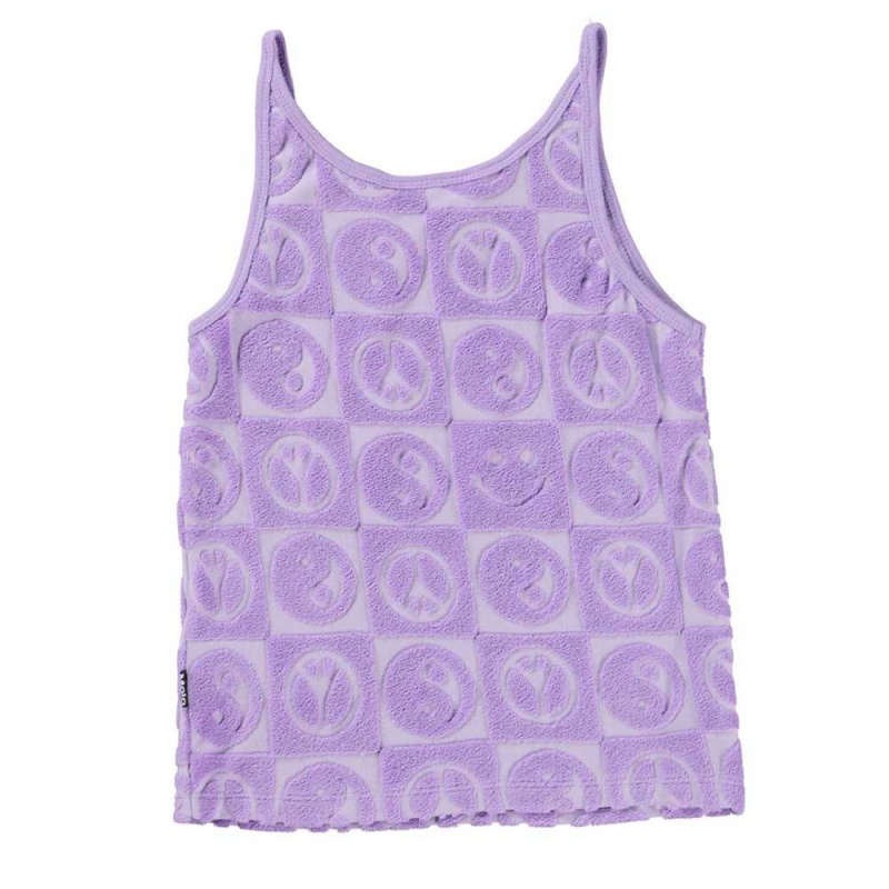 Molo Rizi Girls' T Shirts Tops Viola | ZA0000198