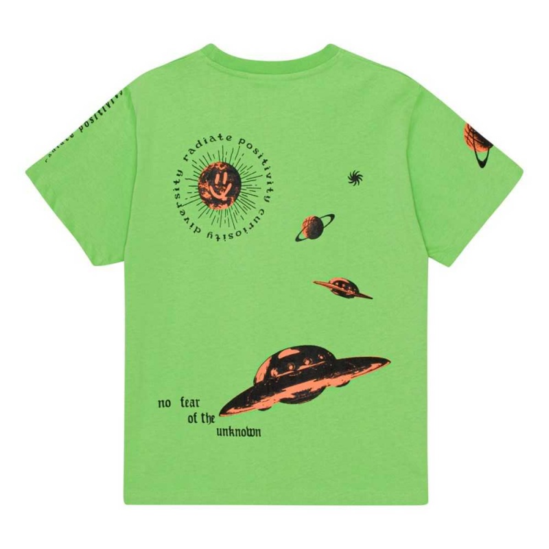 Molo Rodney Boys' T Shirts Tops Alien Friends | ZA0000832