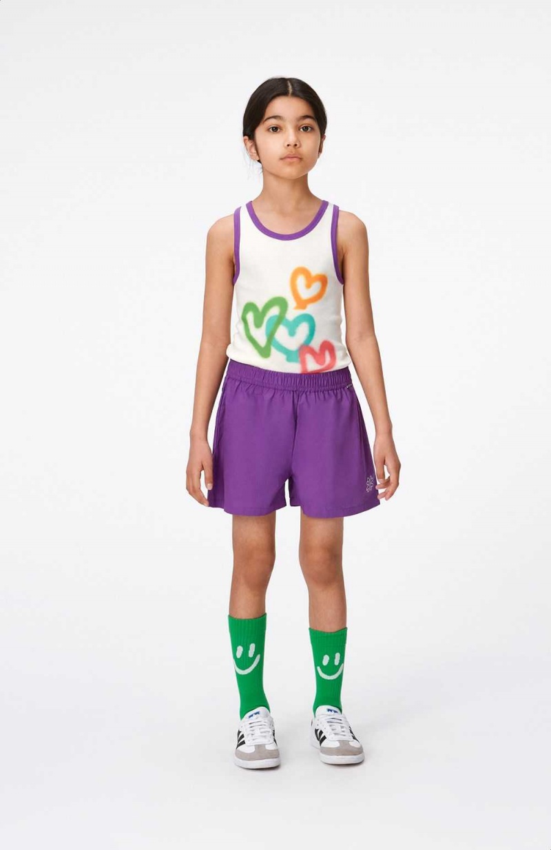 Molo Rosie Girls' T Shirts Tops Four Hearts | ZA0000513